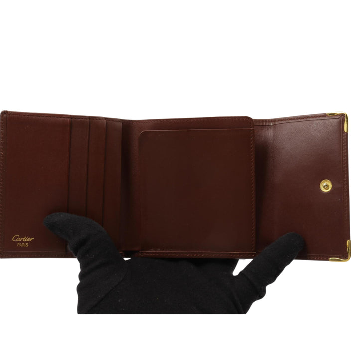 Bordeaux Tri-Fold Wallet