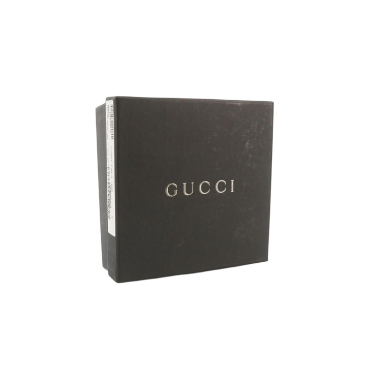 Black GG Canvas Compact Wallet