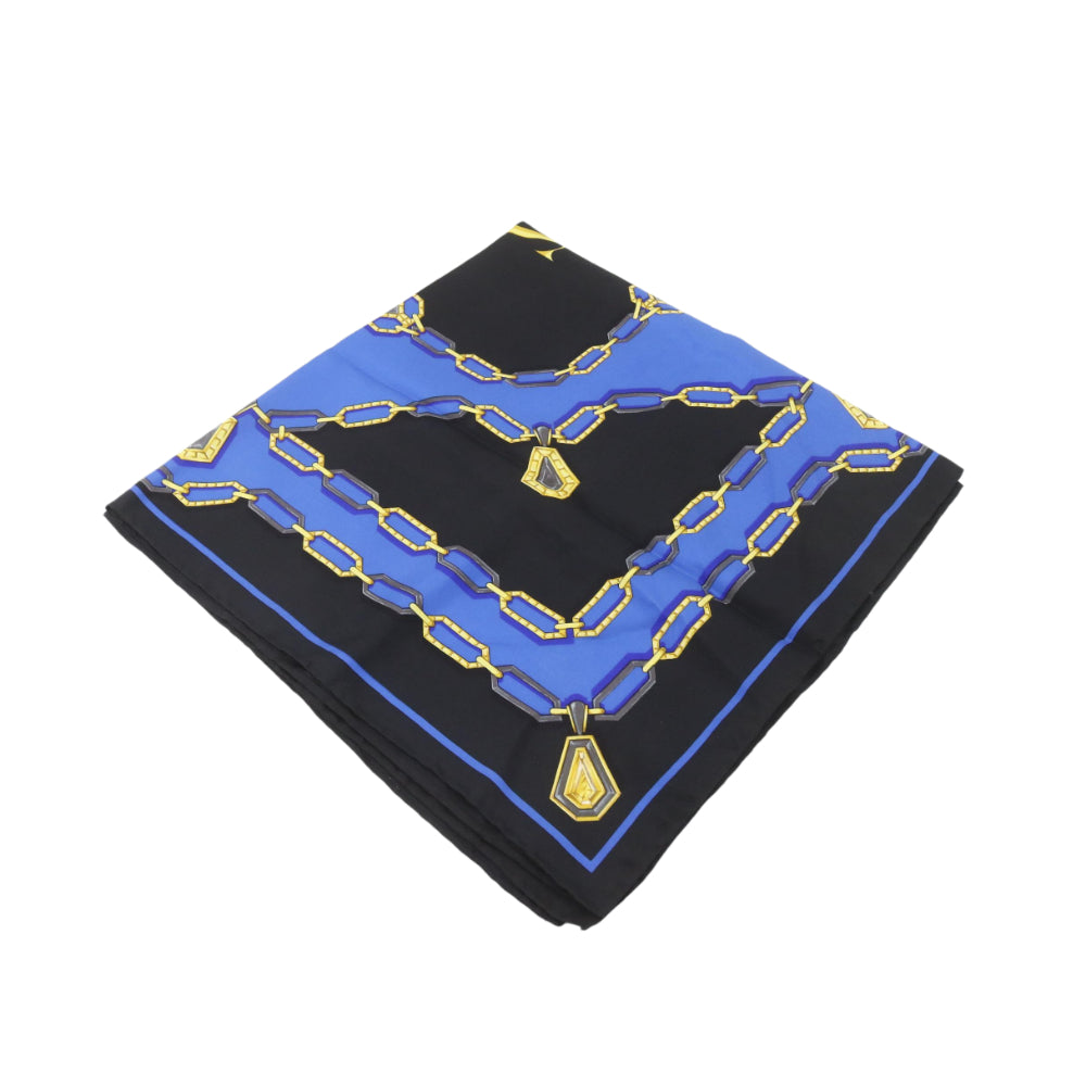 Black Silk Scarf