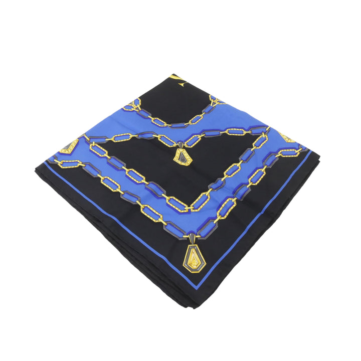 Black Silk Scarf