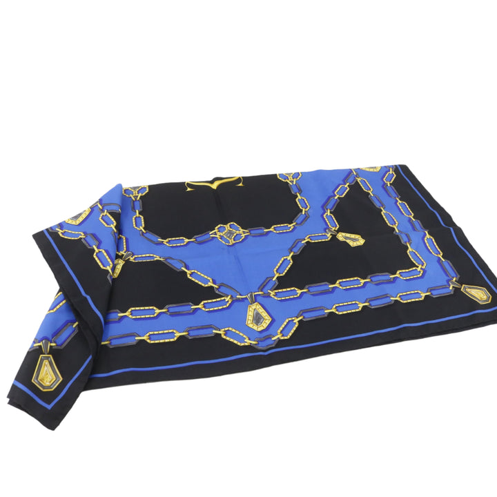 Black Silk Scarf