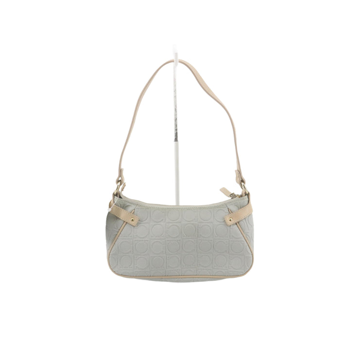 Beige Gancini Handbag
