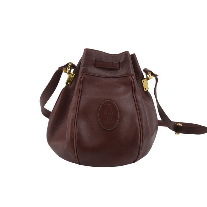 Bordeaux Drawstring Bag