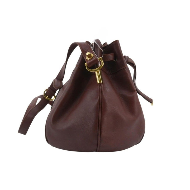 Bordeaux Drawstring Bag