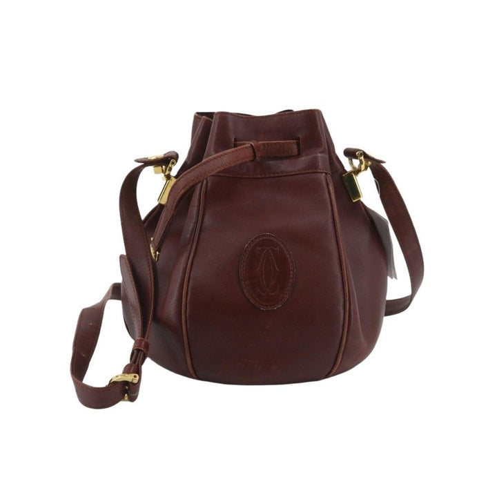 Bordeaux Drawstring Bag