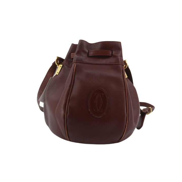 Bordeaux Drawstring Bag