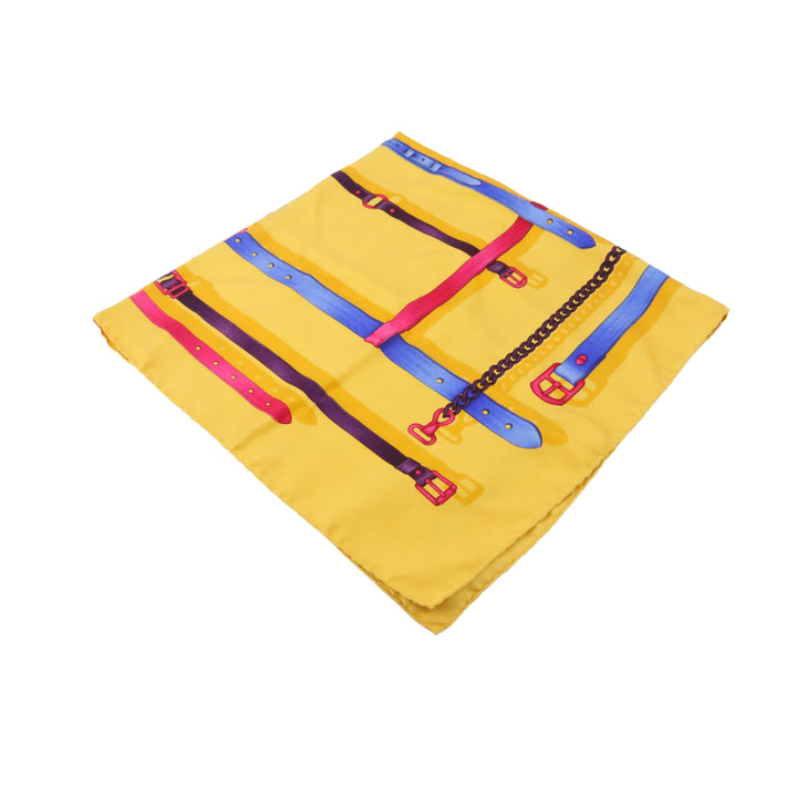 Yellow Silk Scarf