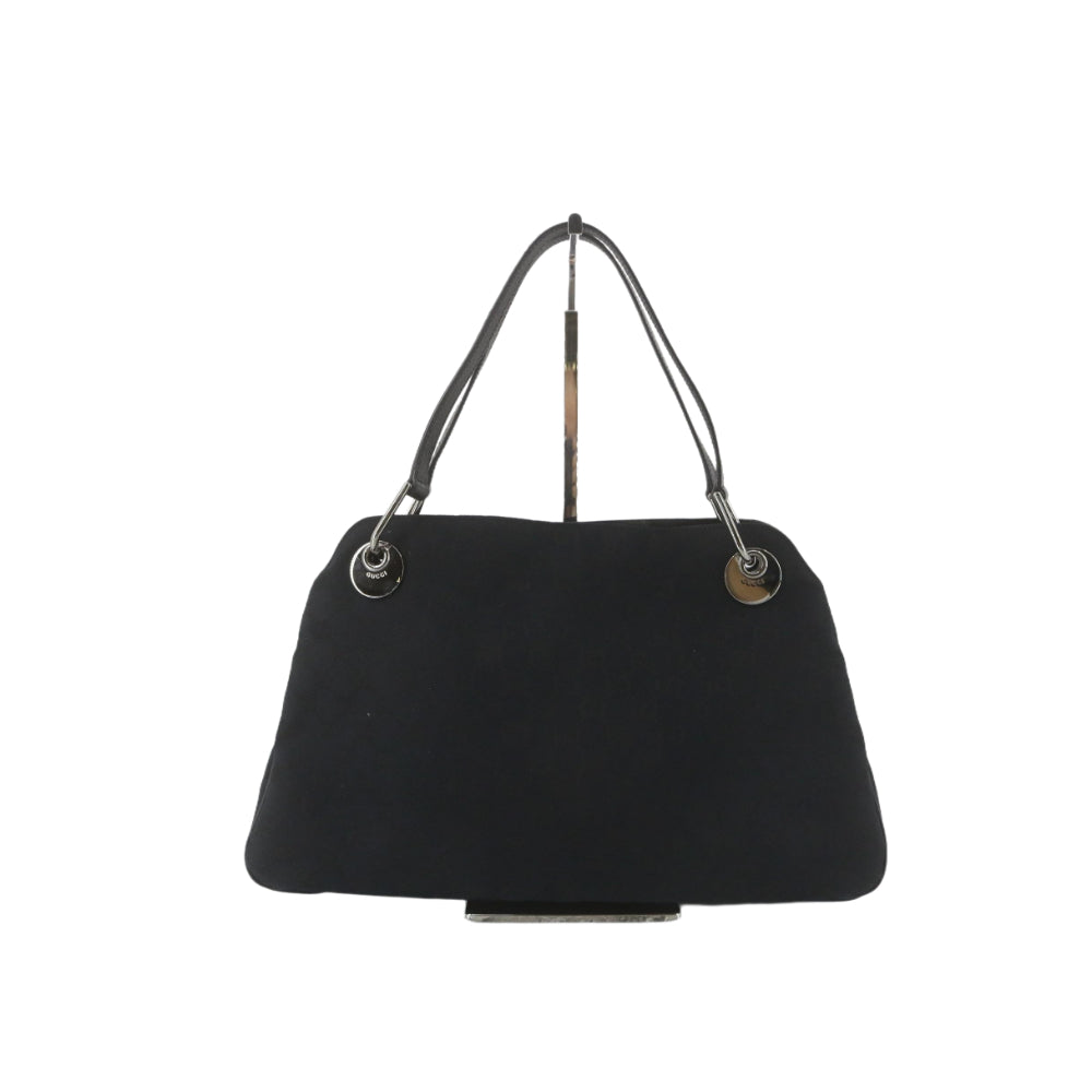 Black GG Canvas Tote Bag
