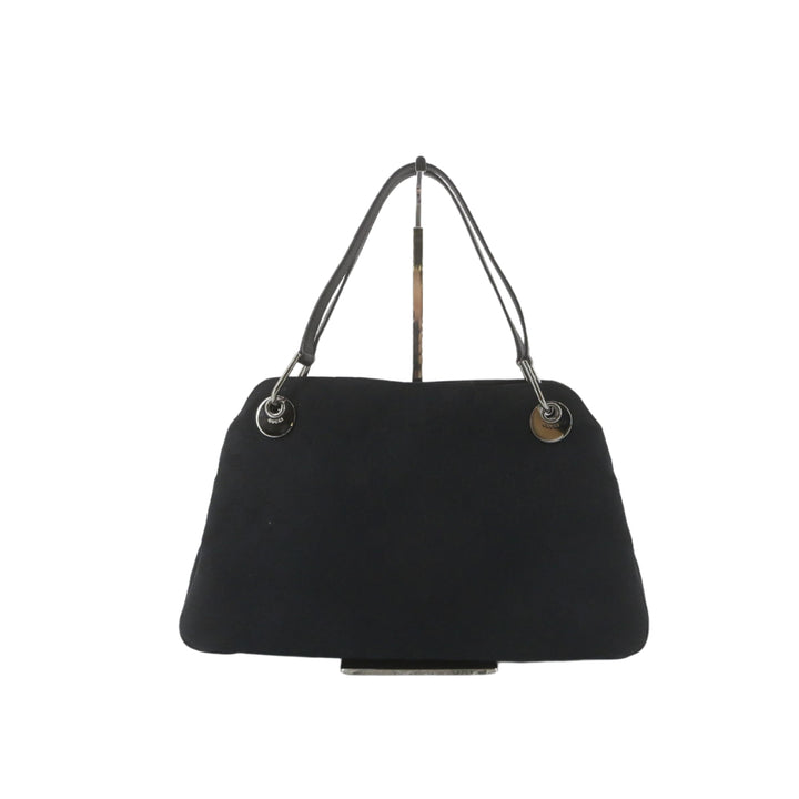 Black GG Canvas Tote Bag
