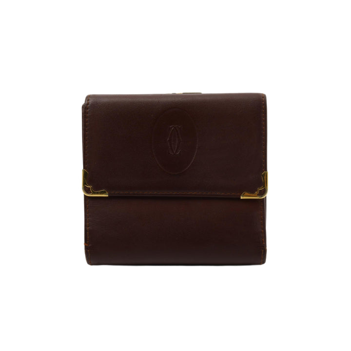 Bordeaux Tri-Fold Wallet
