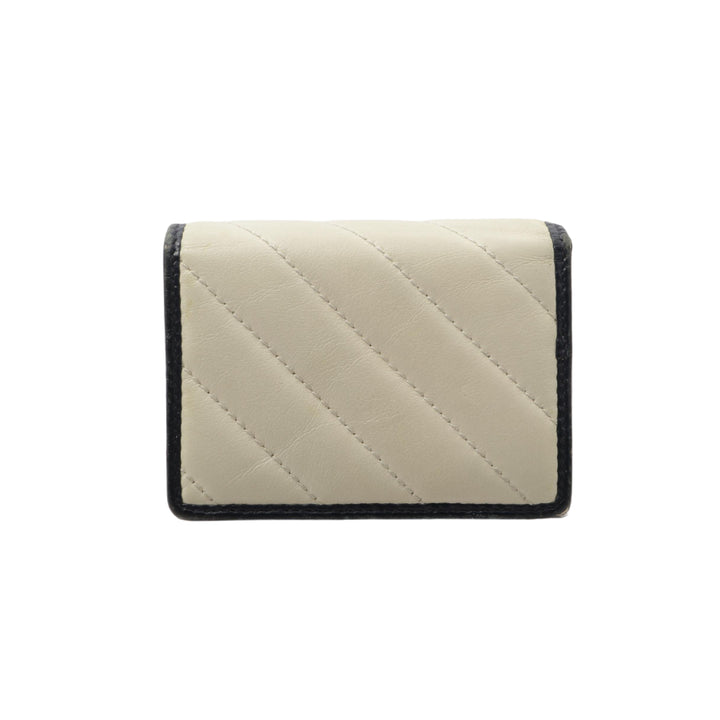 Beige Compact Wallet