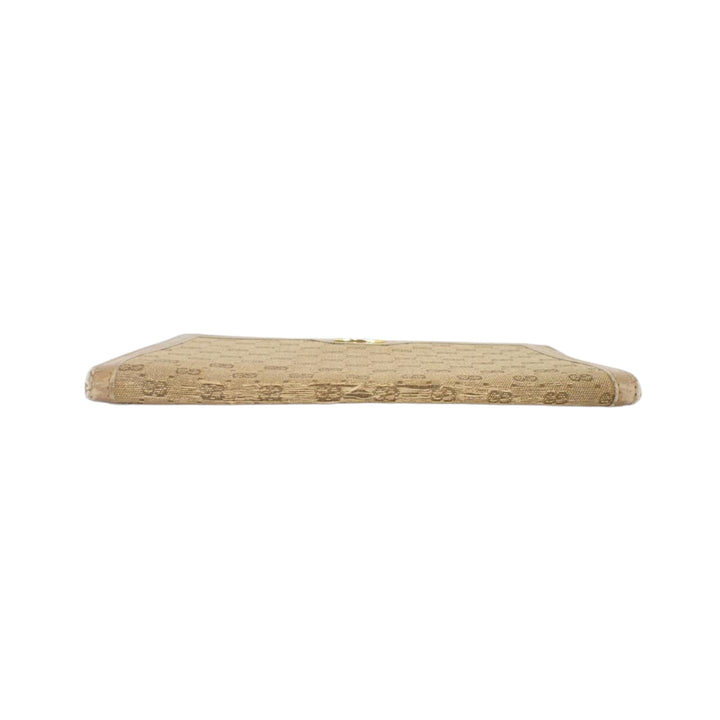 Beige Long Wallet