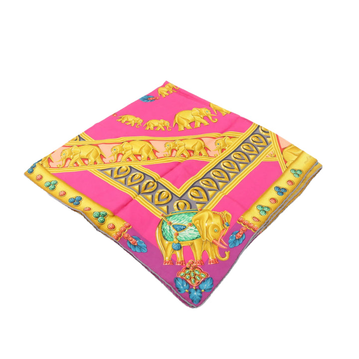 Pink Silk Scarf