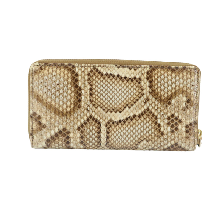 Beige Zippy Wallet