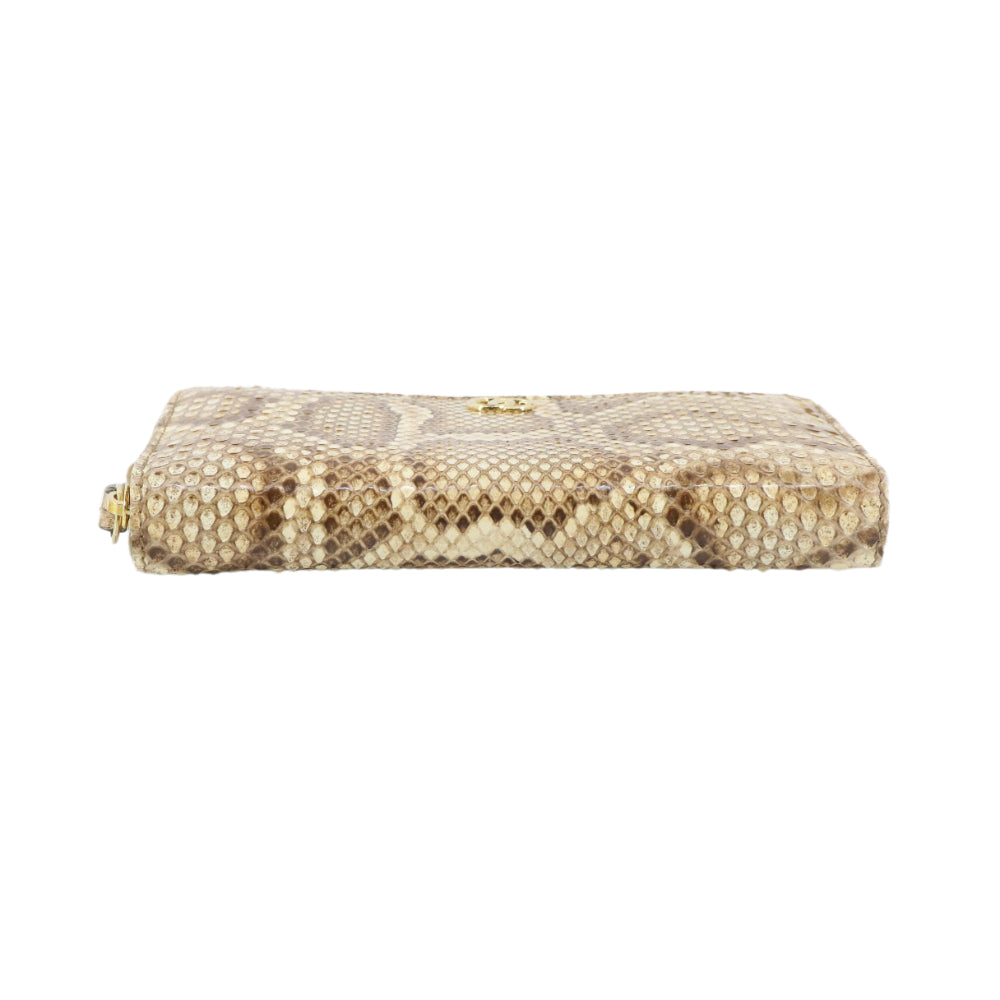 Beige Zippy Wallet