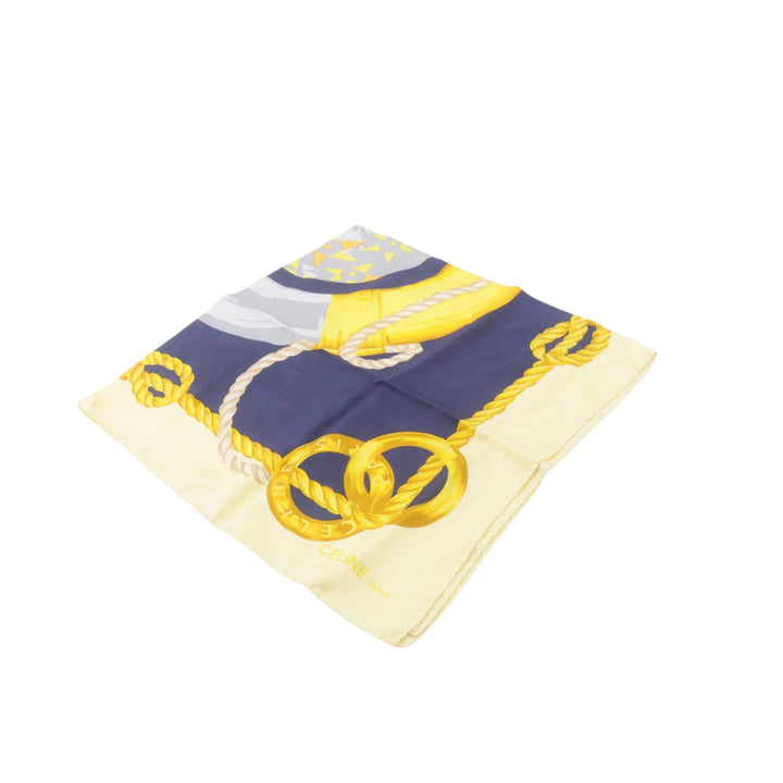 Beige Silk Scarf