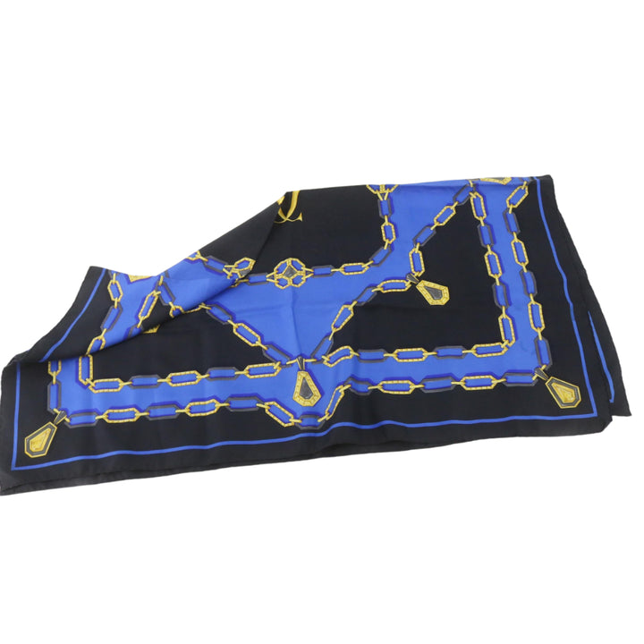 Black Silk Scarf