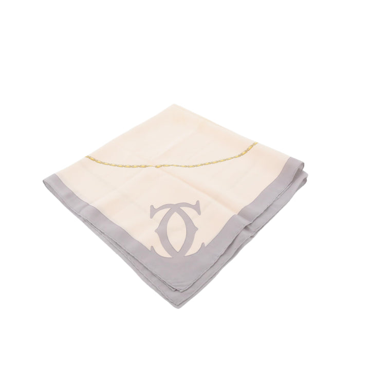 Gray Silk Scarf