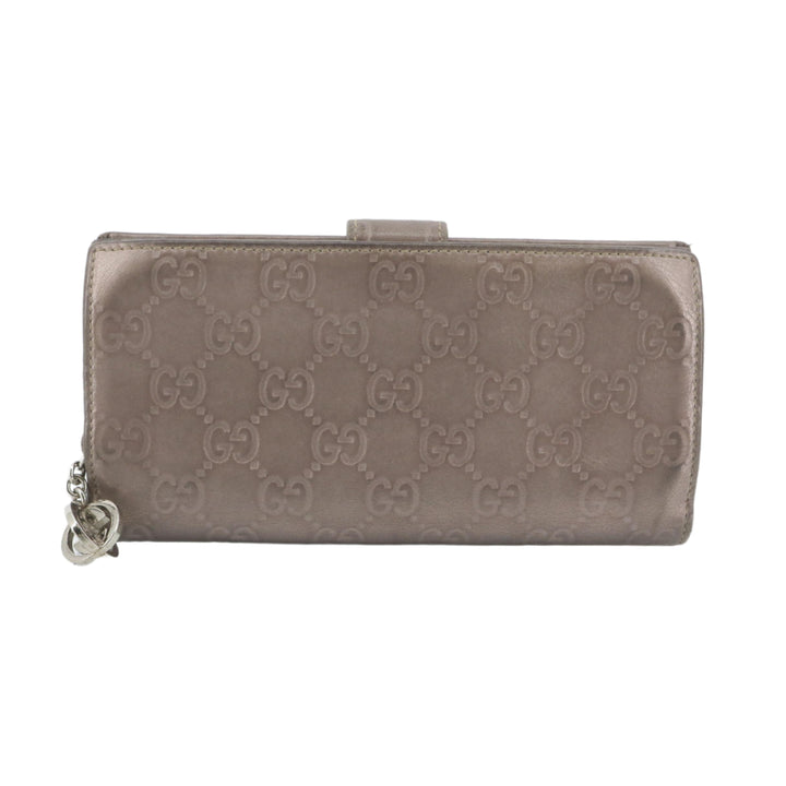 Beige Sima Long Wallet
