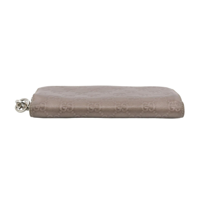 Beige Sima Long Wallet