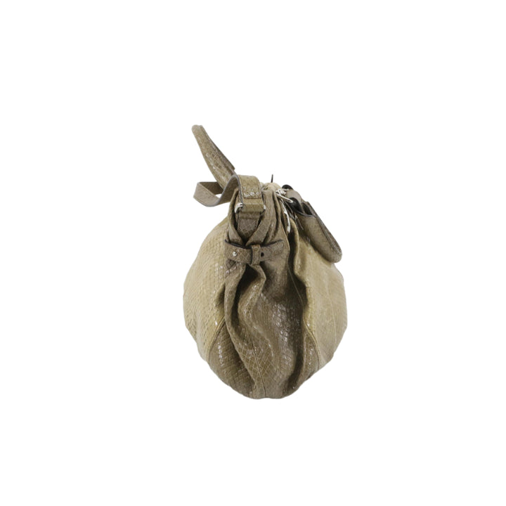 Beige 2 Way Handbag