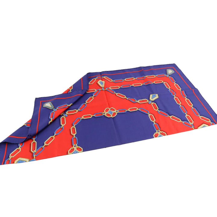 Blue Silk Scarf