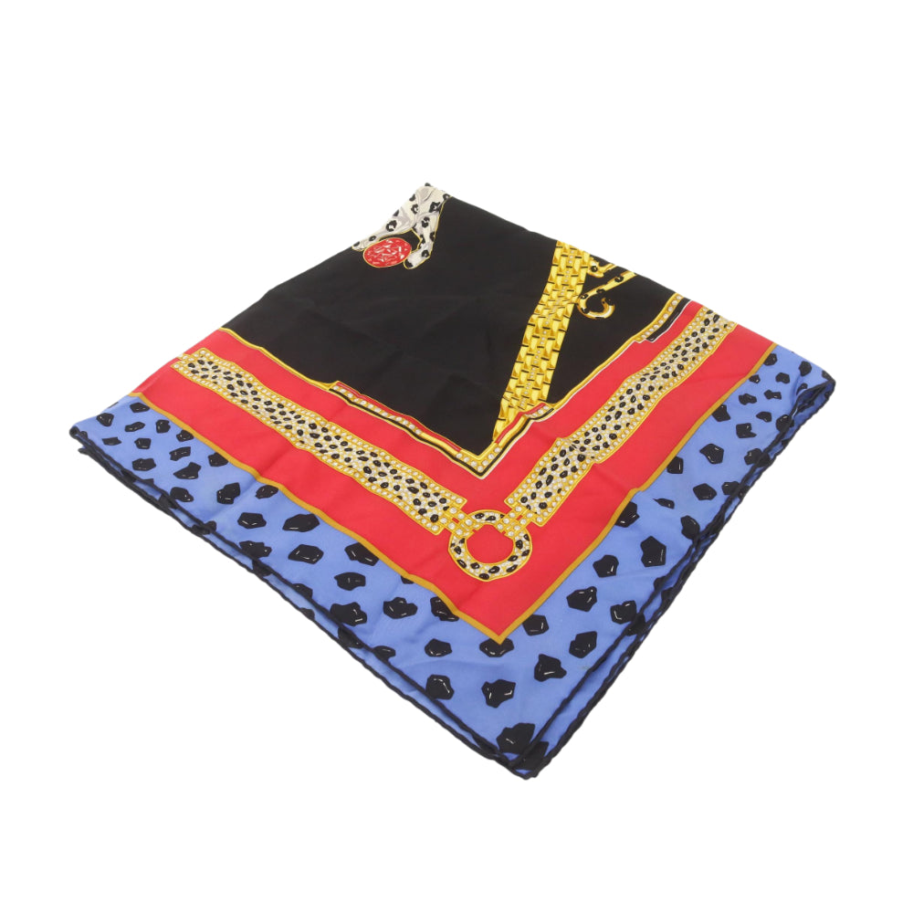 Blue Silk Scarf
