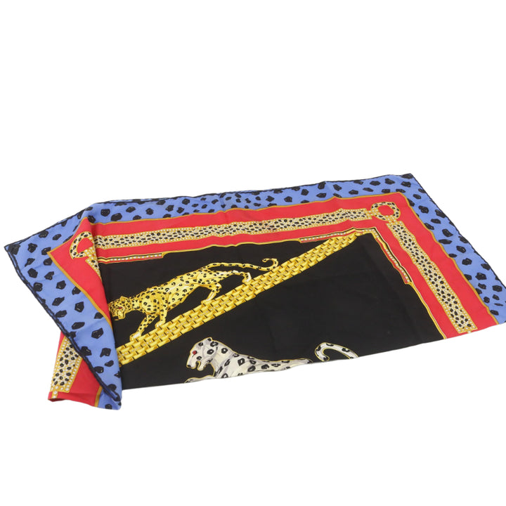 Blue Silk Scarf