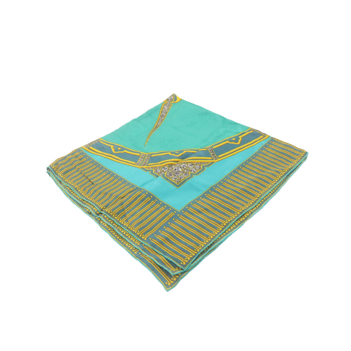 Green Silk Scarf