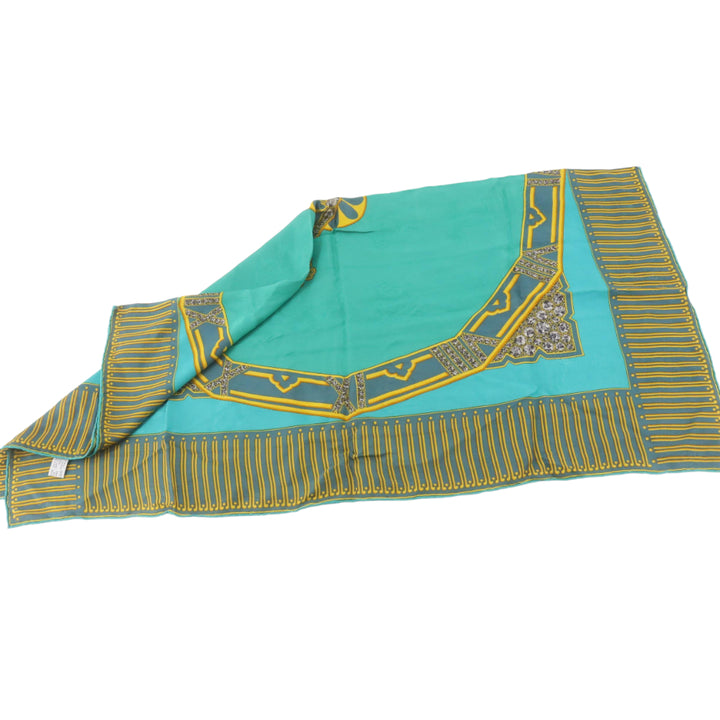Green Silk Scarf