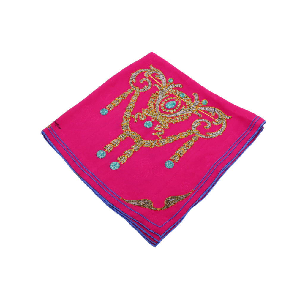 Pink Silk Scarf