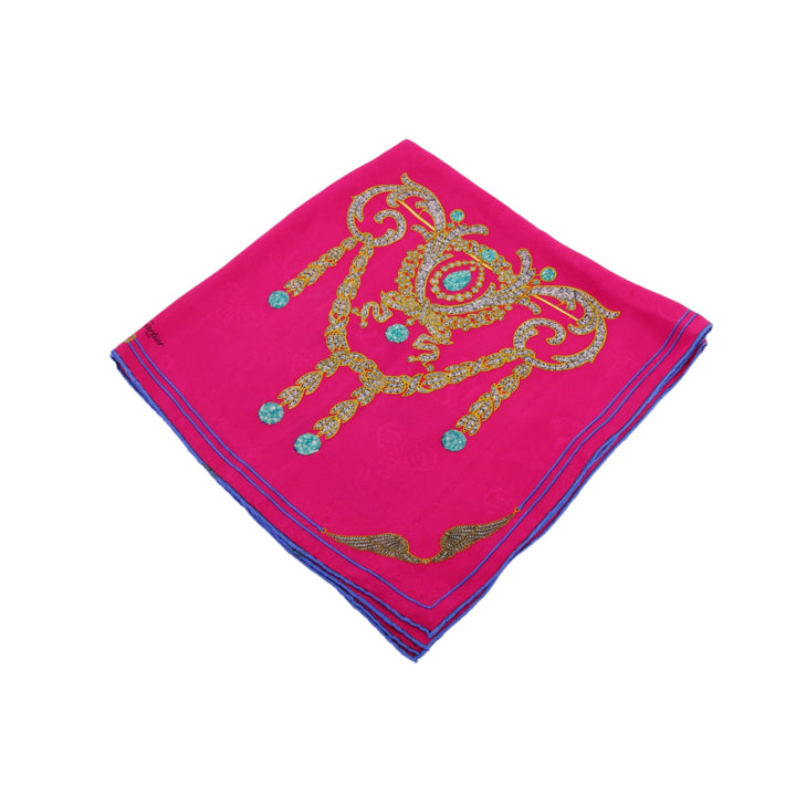 Pink Silk Scarf