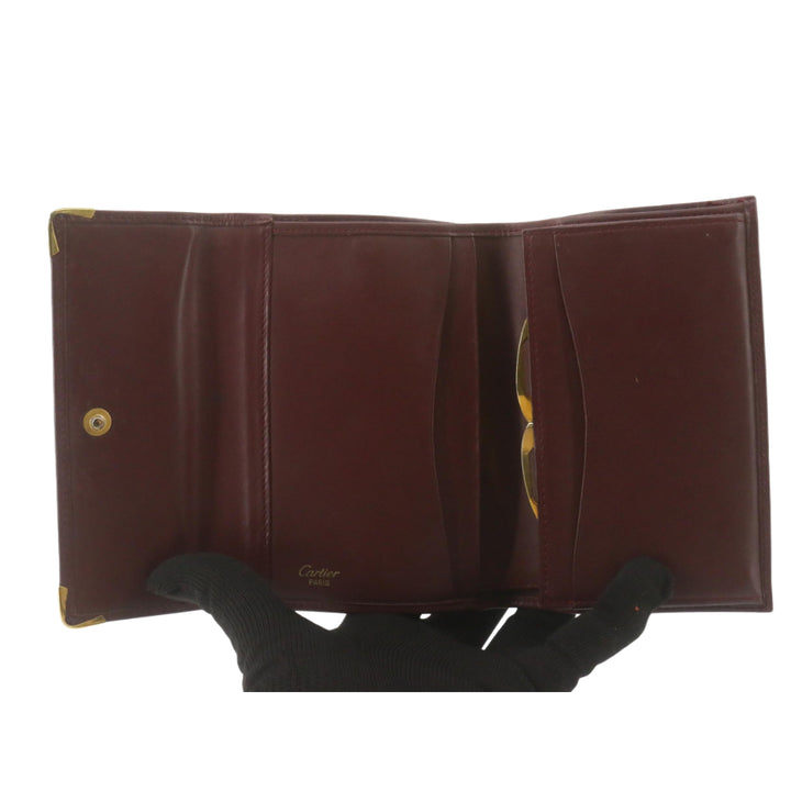 Bordeaux Tri-Fold Wallet