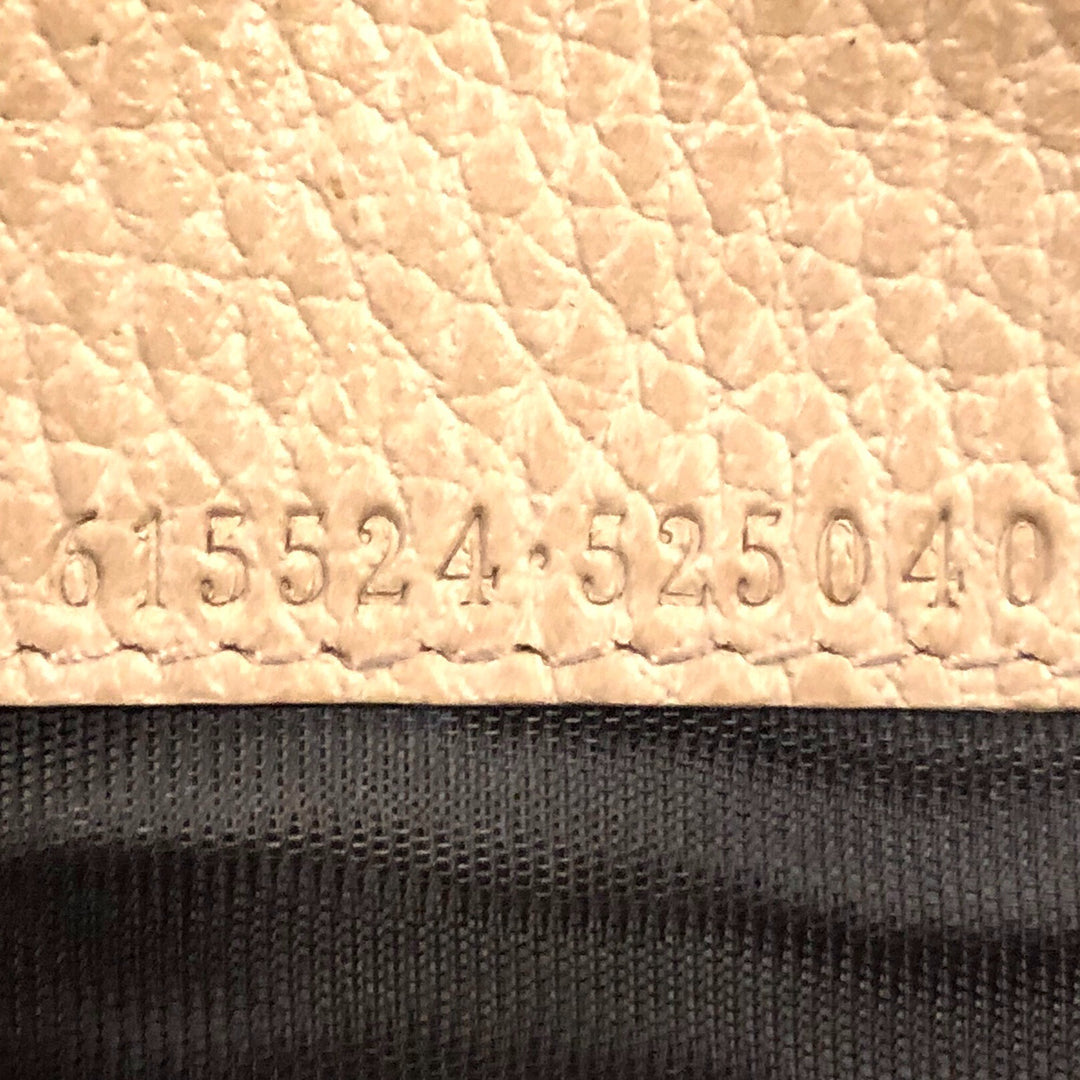 Beige Long Wallet