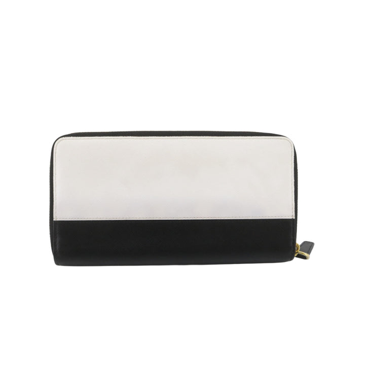 Black x White Zippy Wallet