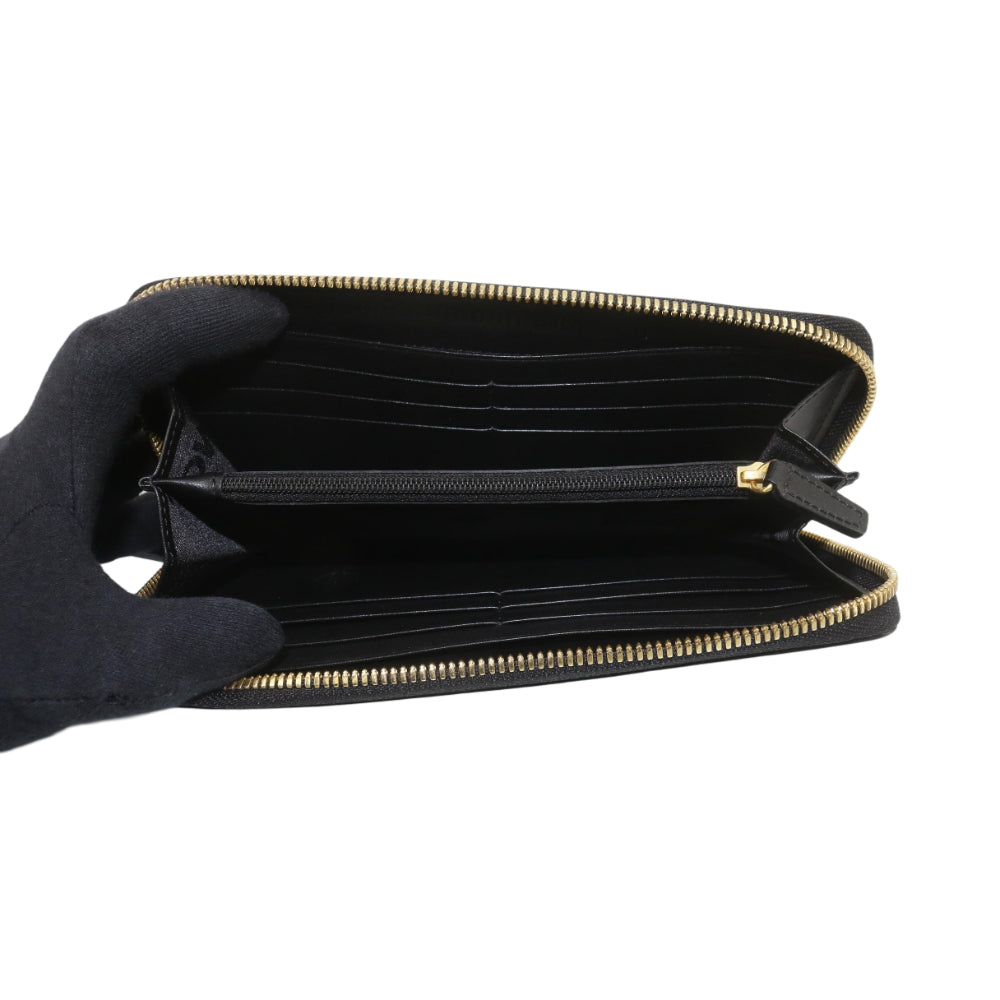 Black x White Zippy Wallet