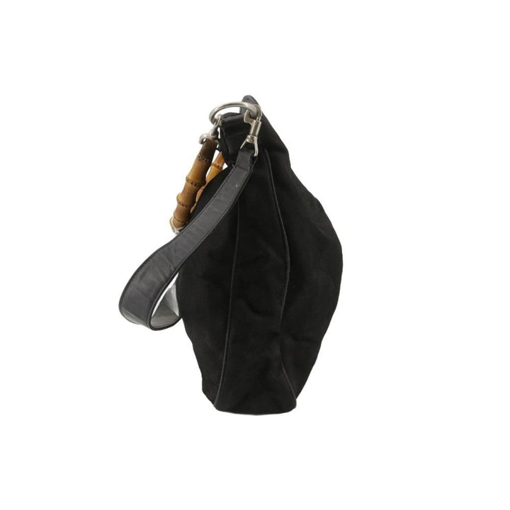 Black Bamboo 2 Way Handbag
