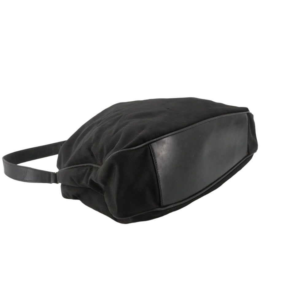 Black Bamboo 2 Way Handbag