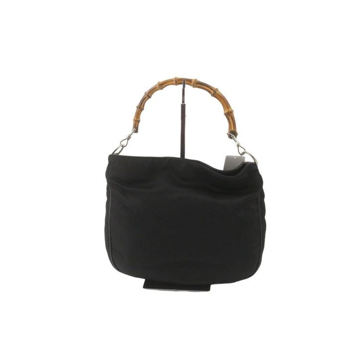 Black Bamboo Handbag