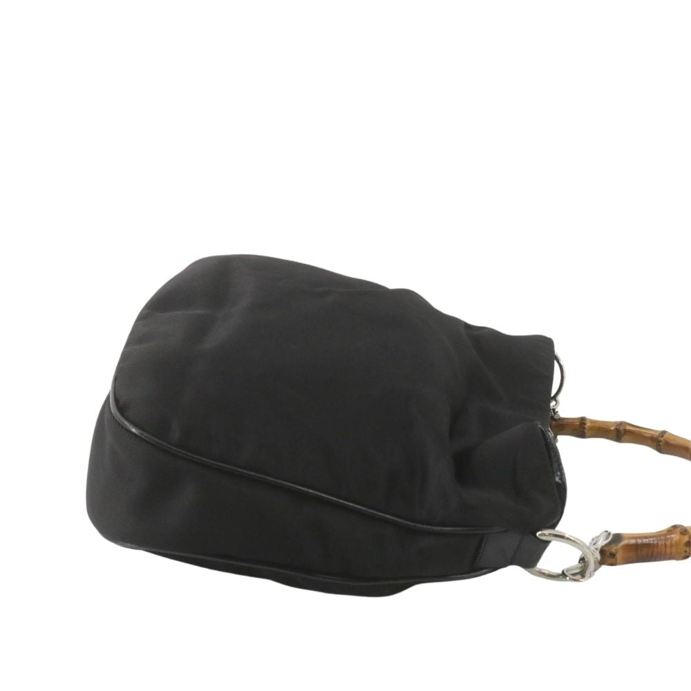Black Bamboo Handbag