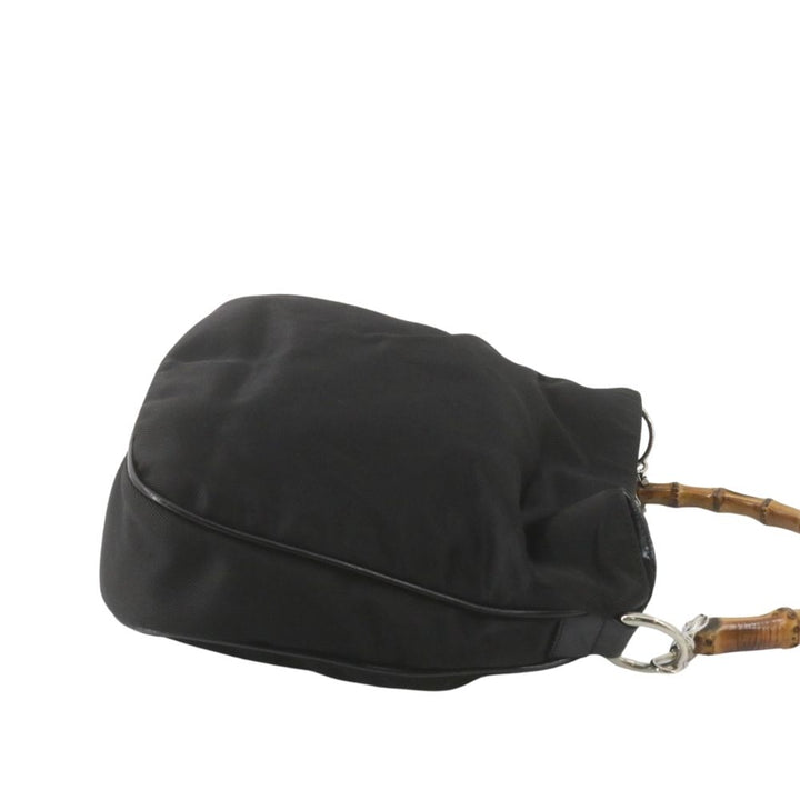 Black Bamboo Handbag