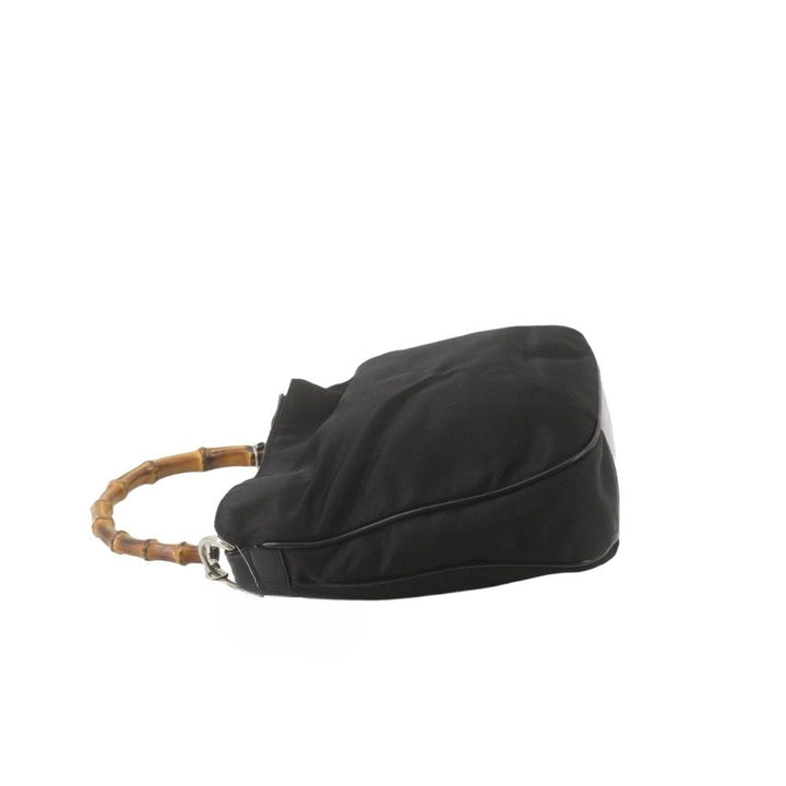 Black Bamboo Handbag