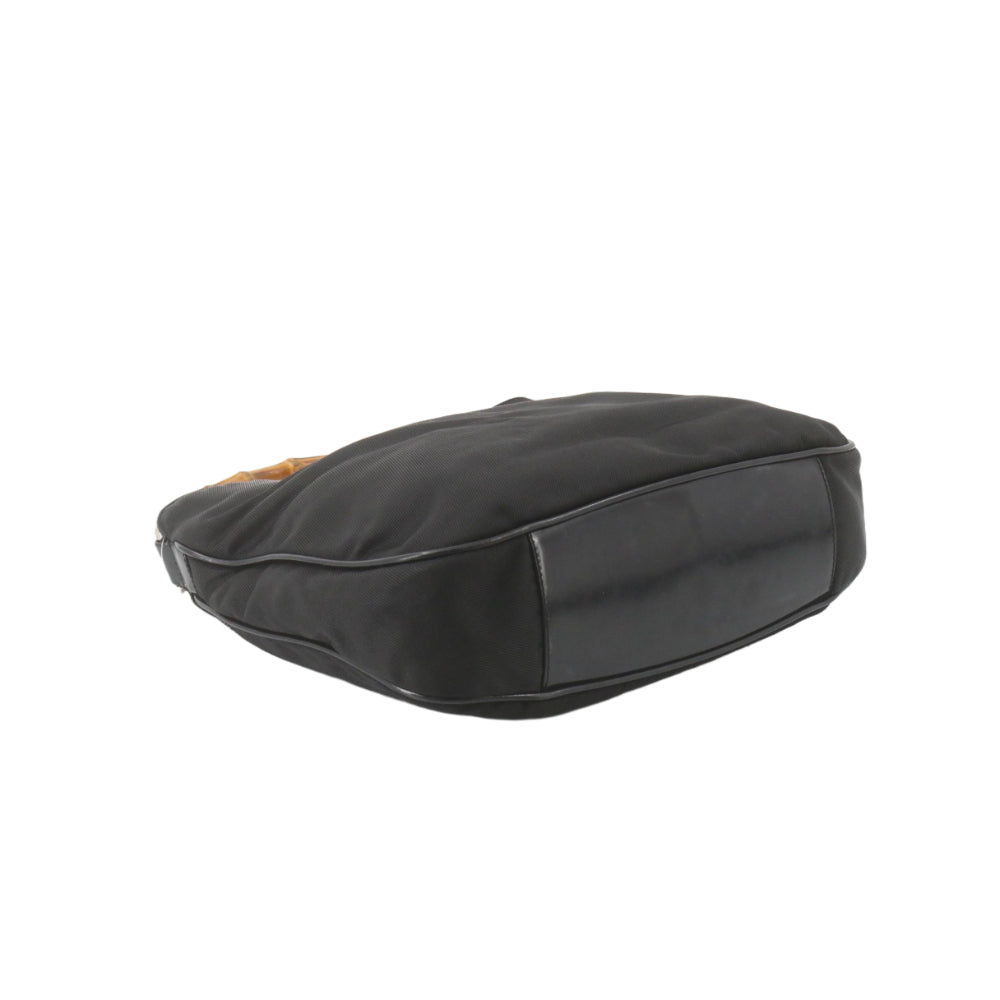 Black Bamboo Handbag