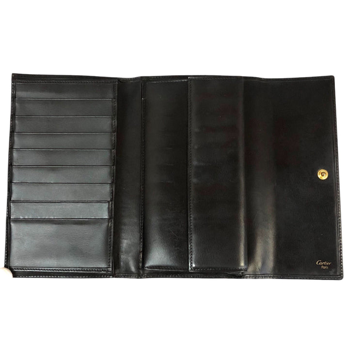 Black Long Wallet