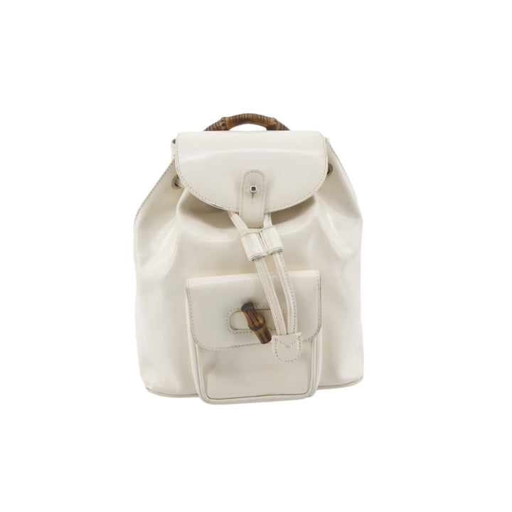 White Bamboo Backpack