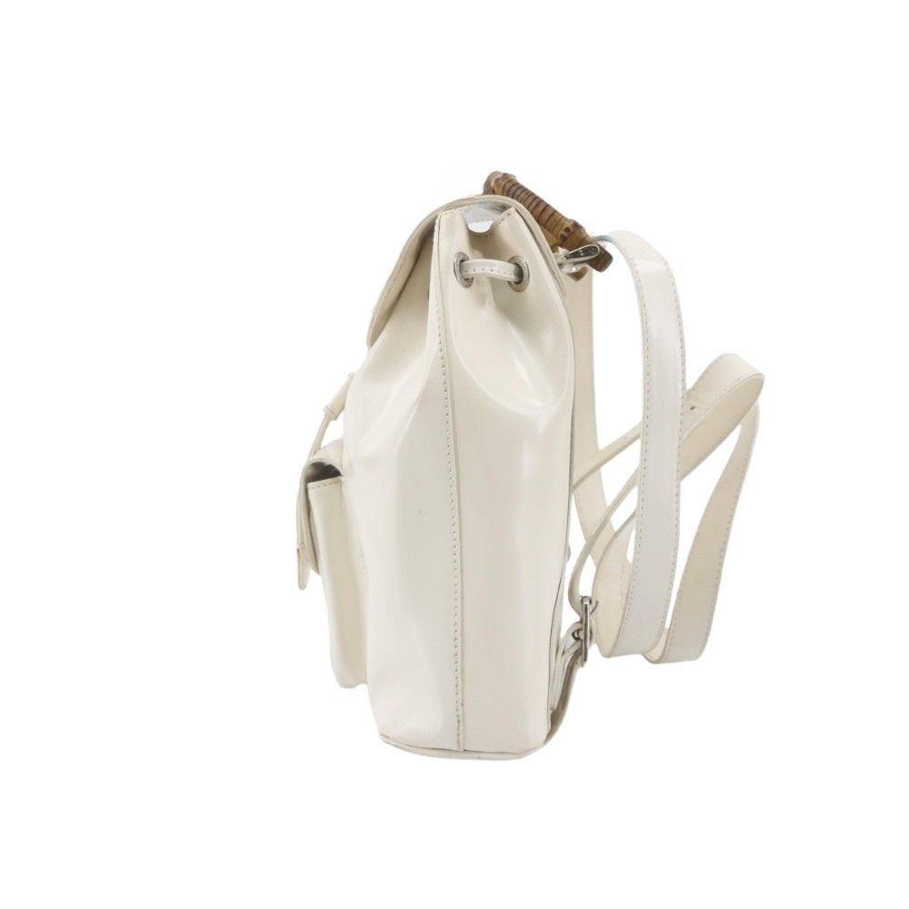 White Bamboo Backpack