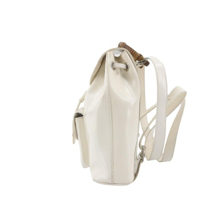 White Bamboo Backpack