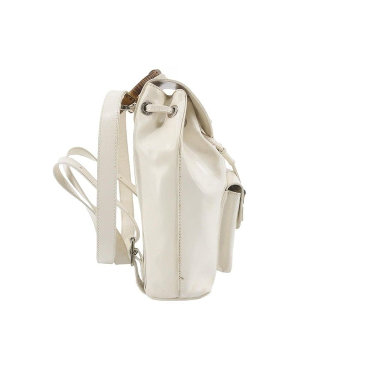 White Bamboo Backpack