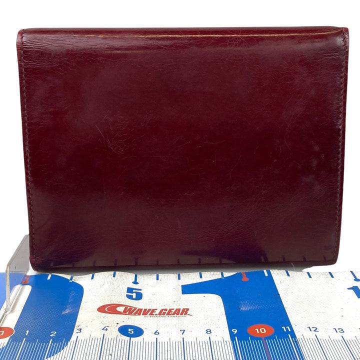 Red Tri-Fold Wallet