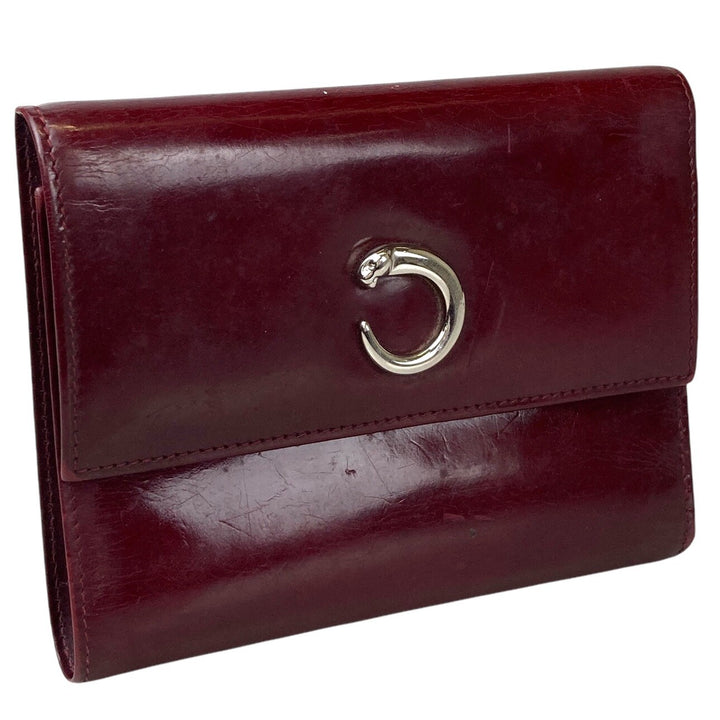 Red Tri-Fold Wallet